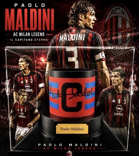 Hand signed paulo maldini - signed,